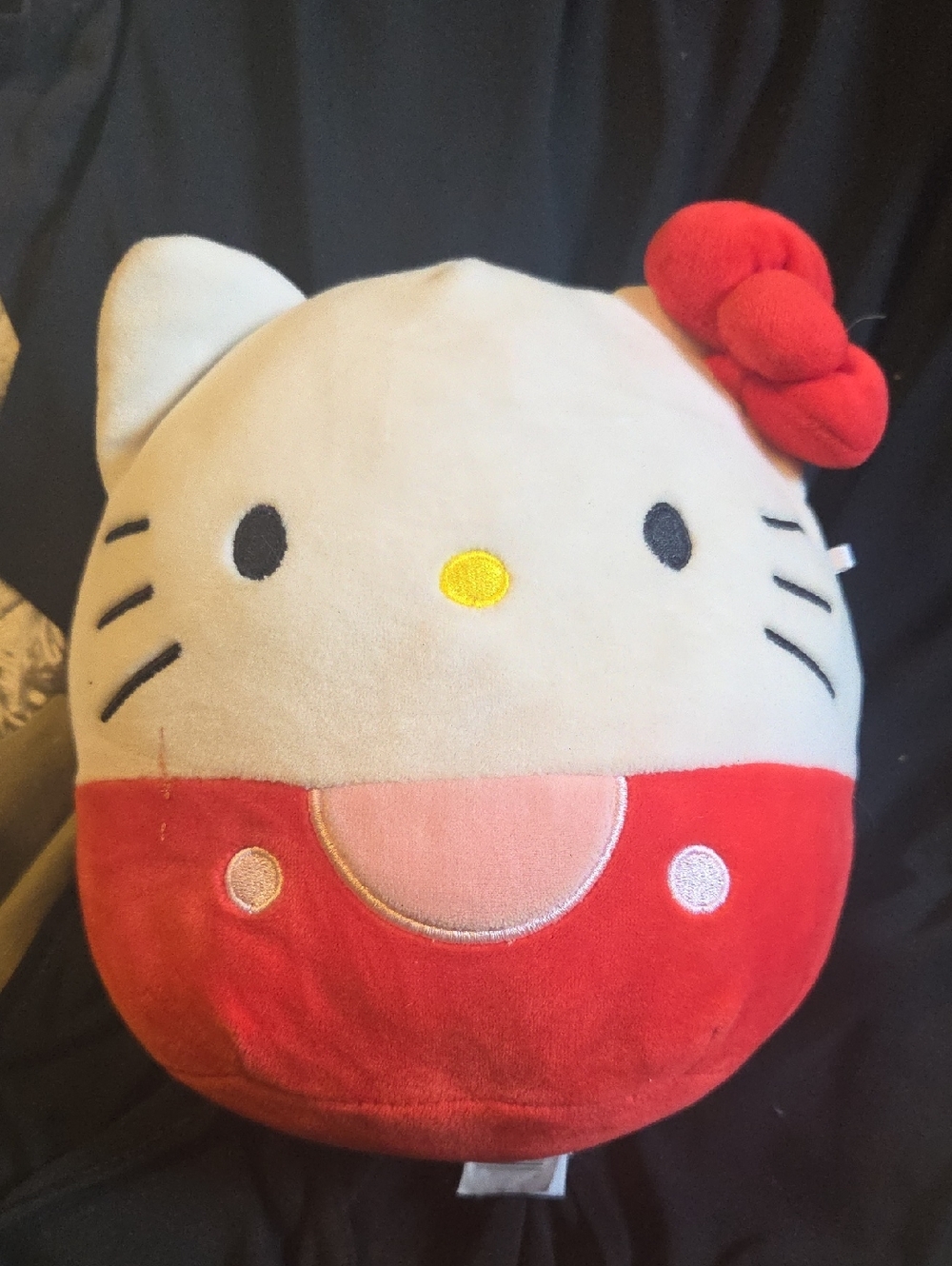 Squishmallows Hello Kitty Plush - White, Red, Pink, Yellow, Black